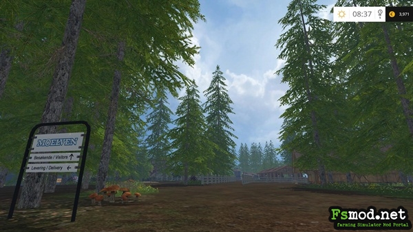 FS15 - Forest Island - Norway Map V1