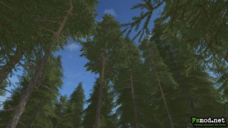 FS17 - Pines Placeable Pack V1