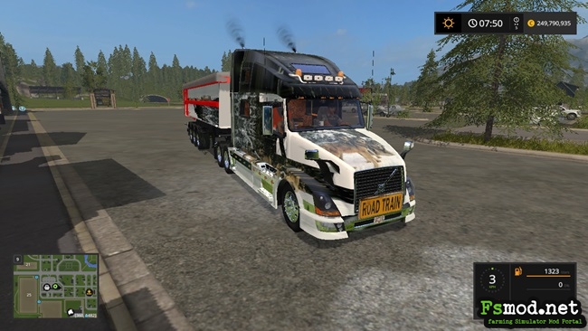 FS17 – Volvo NL 780 Truck + Trailer Pack