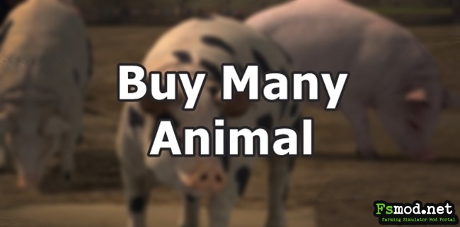 FS17 – Buy Many Animal V1
