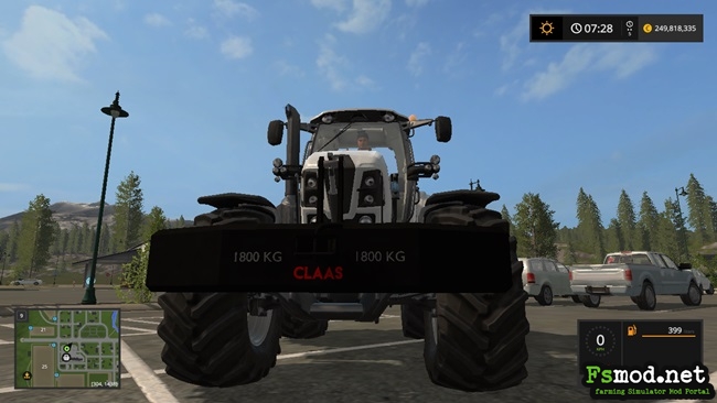 FS17 – Claas Weight V1