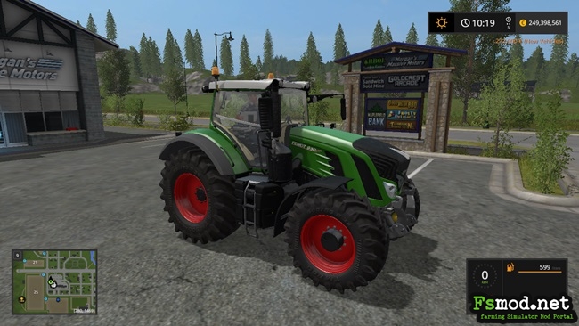 FS17 - Fendt Extended Tractor V2