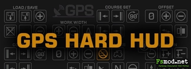 FS17 - GPS Hard Hud Mod