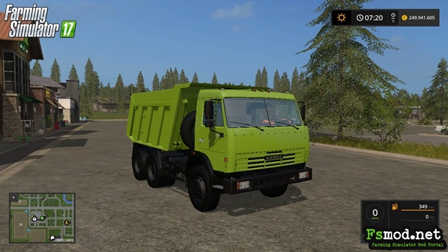FS17 – Kamaz 65115 Euro 2 Truck