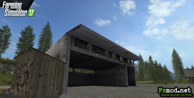 FS17 – Placeable Toolshed Crop Storage V1