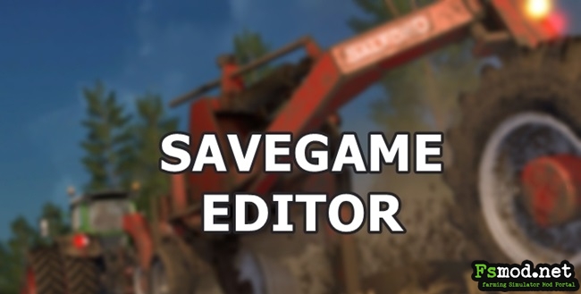 FS17 - SaveGame Editor V1