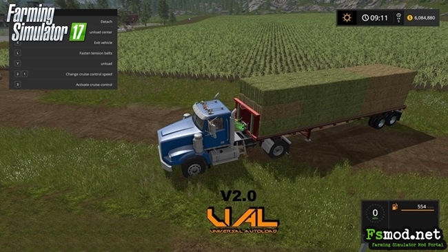 FS17 – US Trailer With Autoload Feature V2