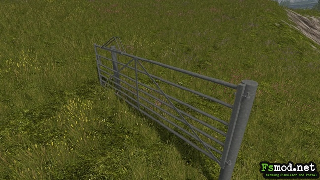 FS17 Field Gates Galvanized