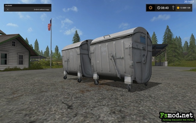FS17 – Placeable Container