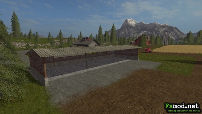 FS17 - Placable Stonehall V1