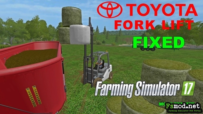 FS17 - Toyota Forklift with Corrected Handling Movements