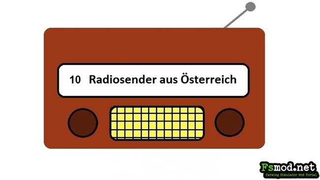 FS17 - 10 Radio Stations from Austria V 1.0