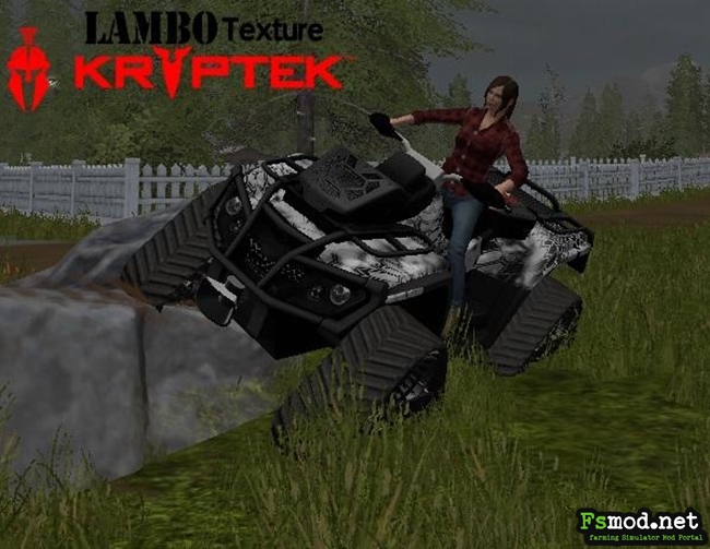 FS17 - Canam ATV Kryptek 3 Pack V0.9.0.2
