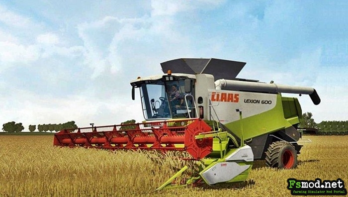 FS17 - Claas Lexion 600-580 Harvester Pack