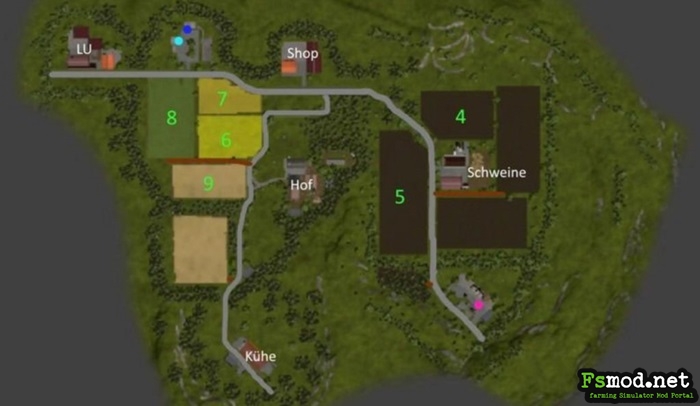 FS17 - Hinterland Farm Map V1.2