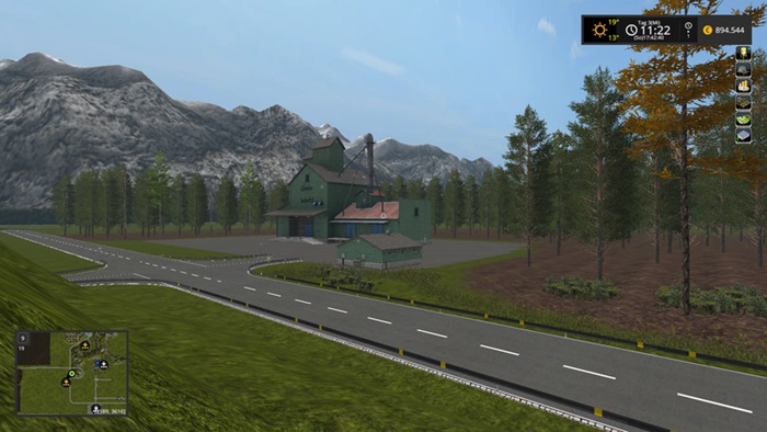 FS17 - Land Between The Mountains Map V1.4