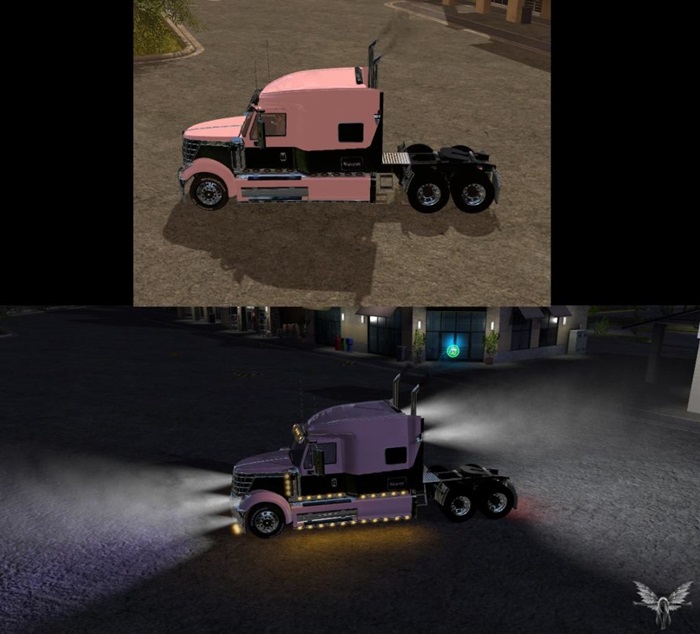 FS17 - Lonestar Pink Truck V1