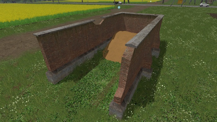 FS17 - Old Style Brick Storage Bunkers
