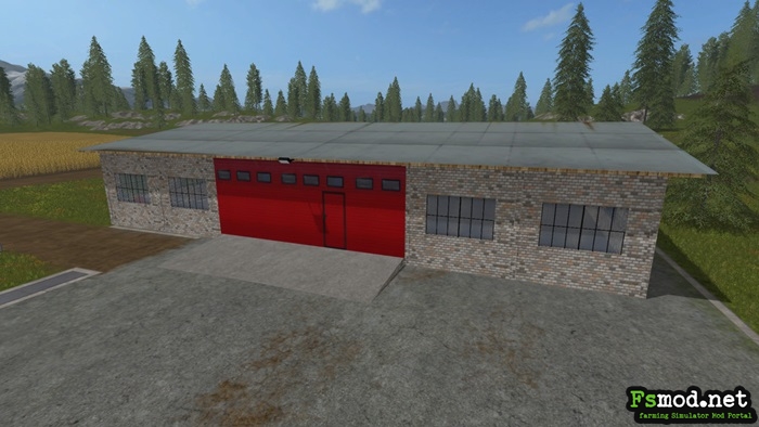 FS17 - Placeable Garage Mod