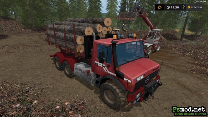 FS17 - Unimog Wood V 1.0wsb