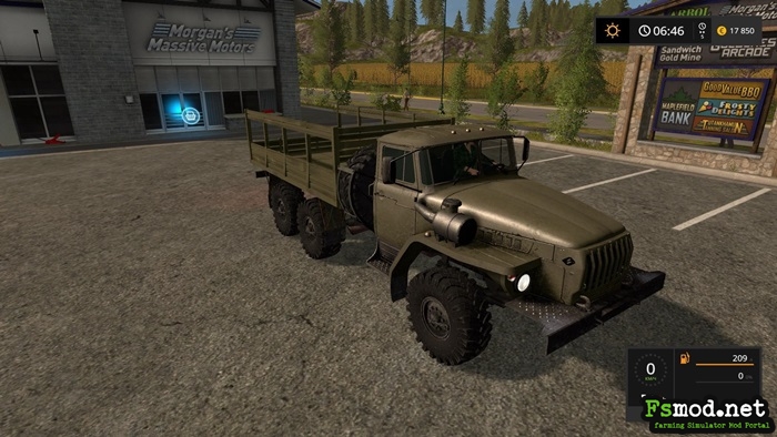 FS17 - Ural Board Truck V1