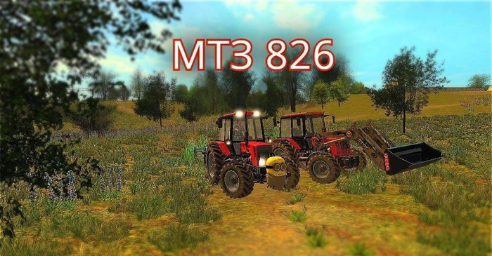 FS17 - Belarus 826 Tractor V1