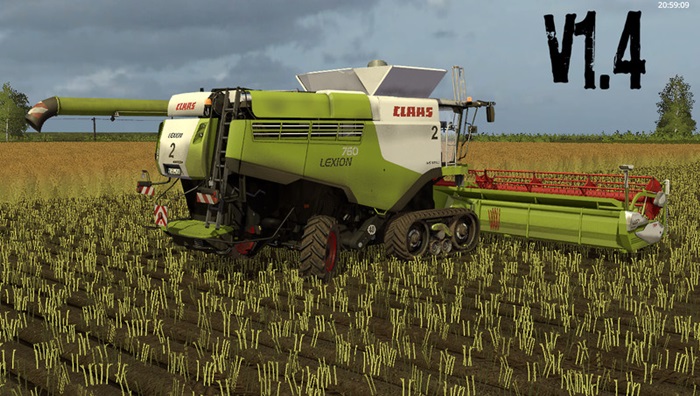FS17-  Claas Lexion 700 STAGE IV Pack V 1.4.2