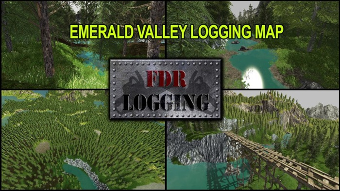 FS17 - Emerald Valley Logging Map