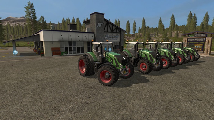 FS17 - Fendt Favorit 800 Series Tractor V1