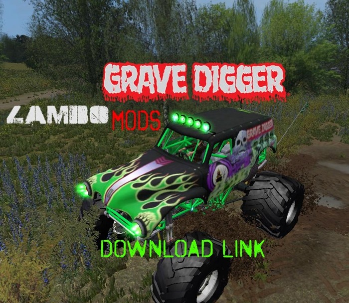 FS17 - Gravedigger Monster Truck V2