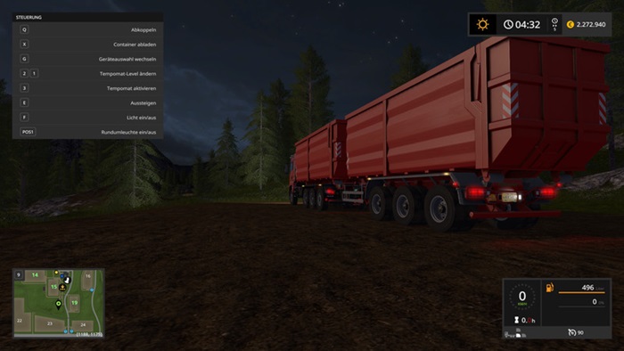FS17 - MAN TGS HKL and ITRunner Trailer with Tires Config in the Pack V2.0.0.0