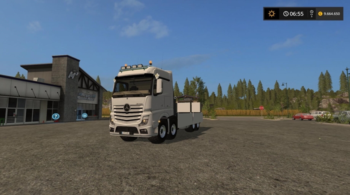 FS17 - Mercedes-Benz Actros Transport Truck V1.1