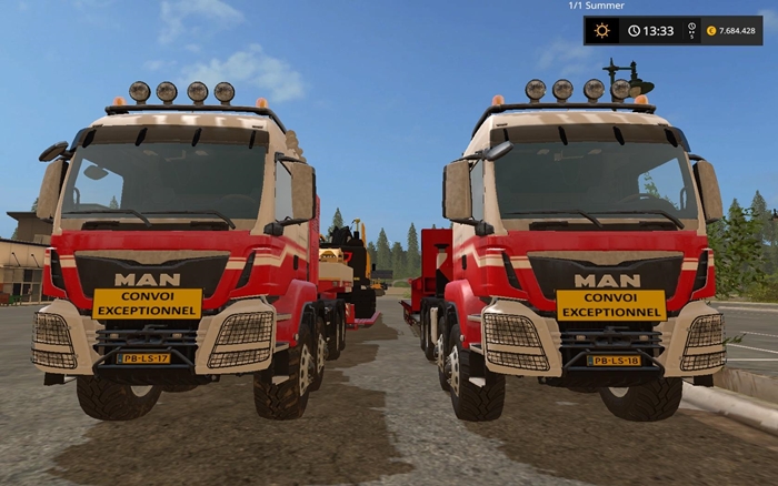 FS17 - NLD Helmer Man 8x8 Heavy Truck V1