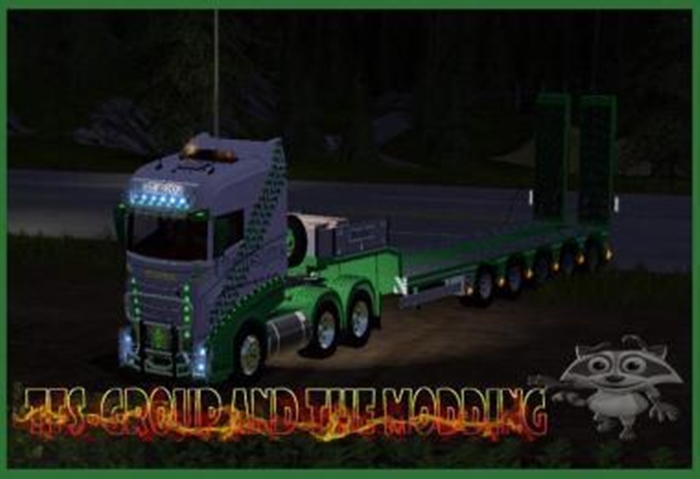 FS17 - Scania R1000 and Doll Translyre Trailer Pack