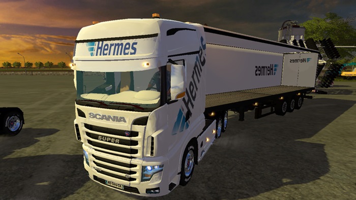 FS17 - Scania R700 Hermes Truck V1