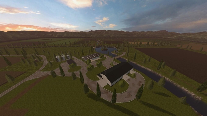 FS17 - Small Town Usa Map V2