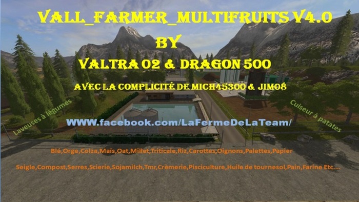 FS17 - Vall Farmer Multifruits Map V4