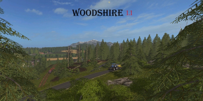 FS17 - Woodshire Map V 1.2