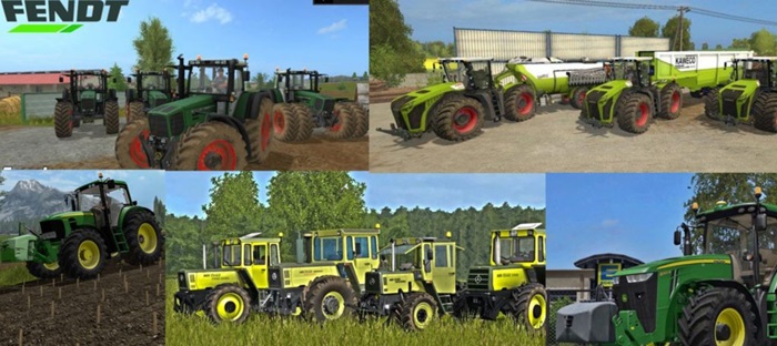 FS17 - Best Tractors Mods Pack