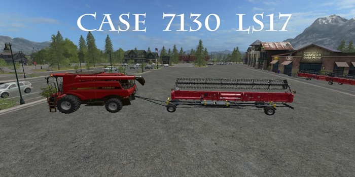 FS17 - Case IH Axial Flow 7130 Harvester V1