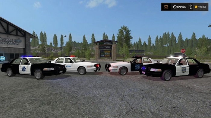 FS17 - Ford Crown Victoria Police Cruiser Pack