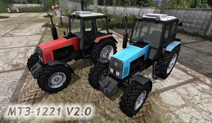 FS17 - MTZ 1221 Tractor V2
