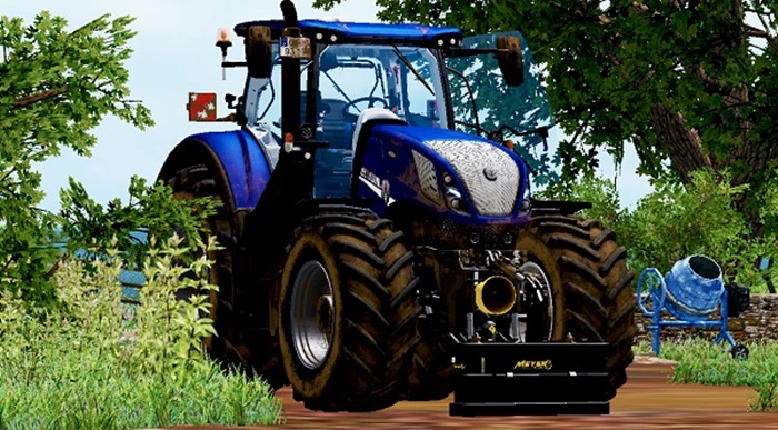 FS17 - New Holland T7 Blue Power Tractor