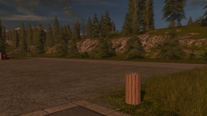 FS17 - Placeable Trash Can