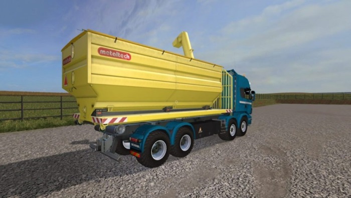 FS17 - IT Runner Metaltech Auger Container v 2.0 Multicolor