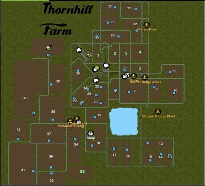 FS17 - Thornhill Farm Map V1.2.0