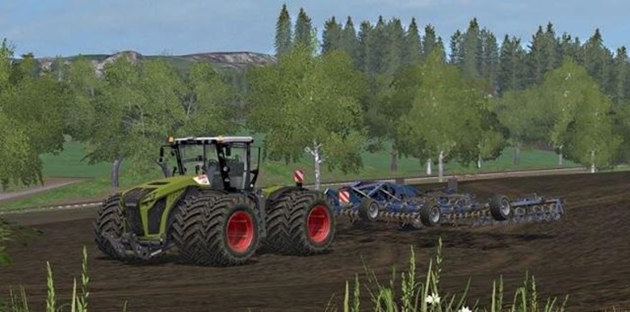 FS17 - Claas Xerion 4000-5000 Tractor V4 RUS