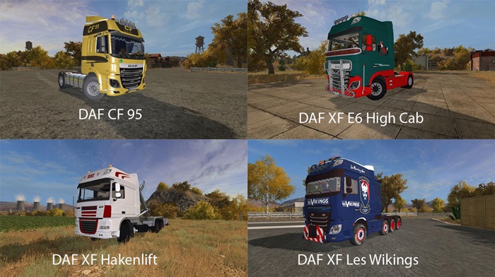 FS17 - DAF Trucks Pack V1