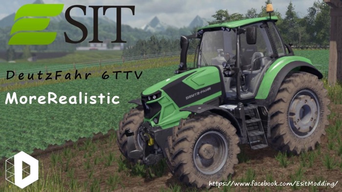 FS17 - Deutz-Fahr 6 TTV Tractor Beta