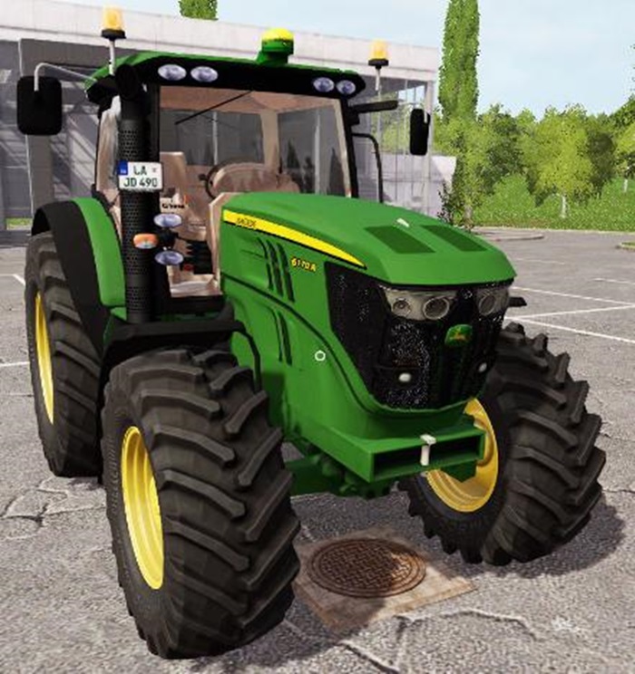 FS17 - John Deere 6180R Tractor V1